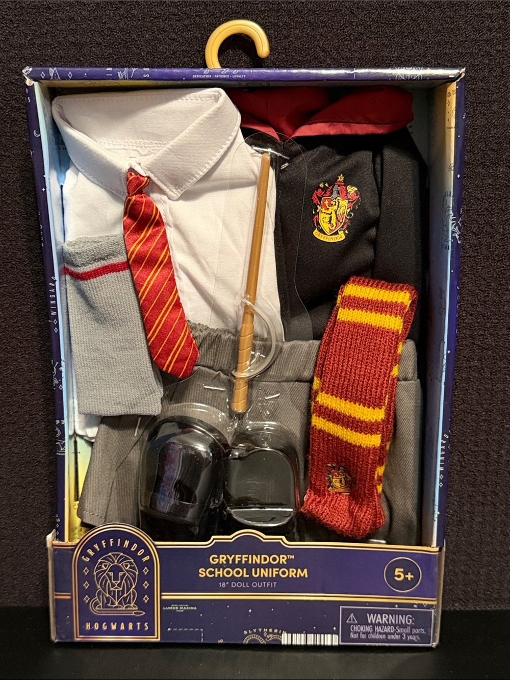 Harry Potter Gryffindor Hogwarts 18” Doll School Uniform Outfit